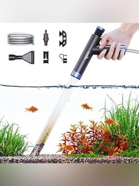Aquarium Gravel Vacuum Cleaning Kit - Siphon Pump